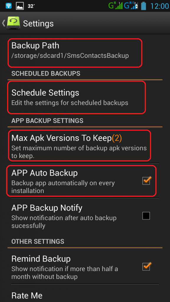 Automatically Backup Android App