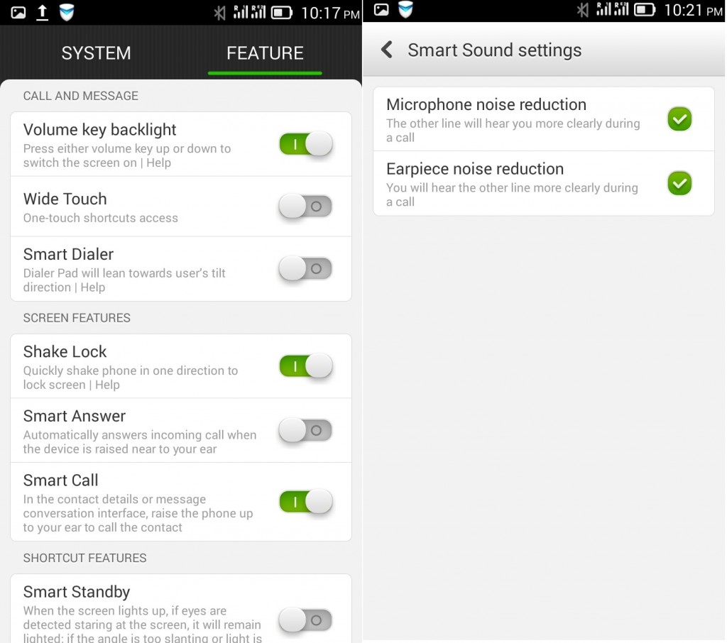 Features in Lenovo P780 Kitaka 4.4.2